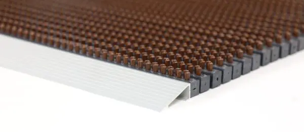 Borstelmat bruin/aluminium - Afbeelding 4