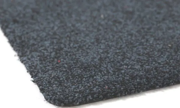 Droogloopmat microfiber blauw, zonder boord - Afbeelding 4