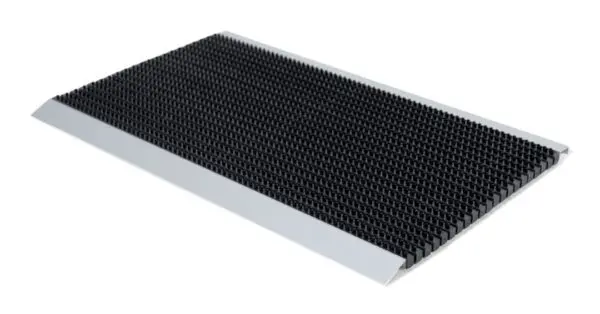 Borstelmat antra/aluminium - Afbeelding 2