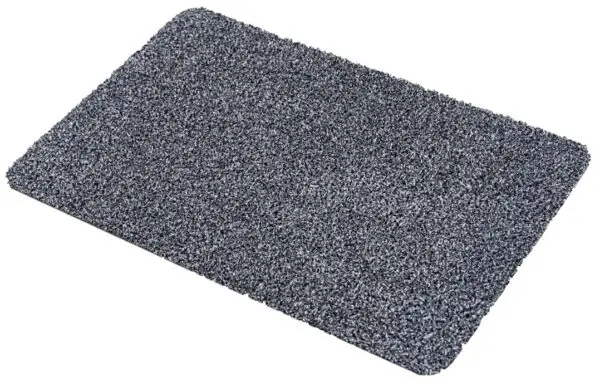 Droogloopmat grijs katoen/polyester - Afbeelding 3