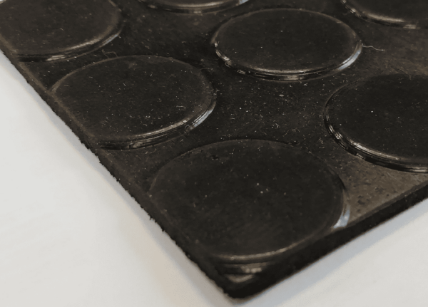 Rubberen loper op maat met noppen, 3mm - Afbeelding 3