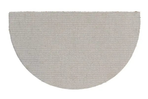 Ecologische kokosmat met krullendesign, halfrond - Afbeelding 5