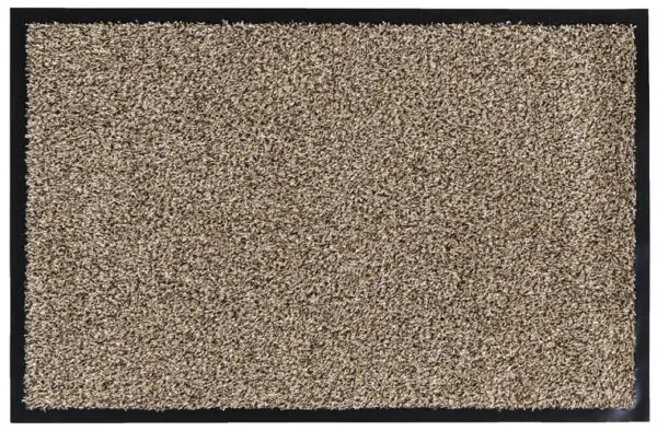 Deurmat katoen beige ecologisch