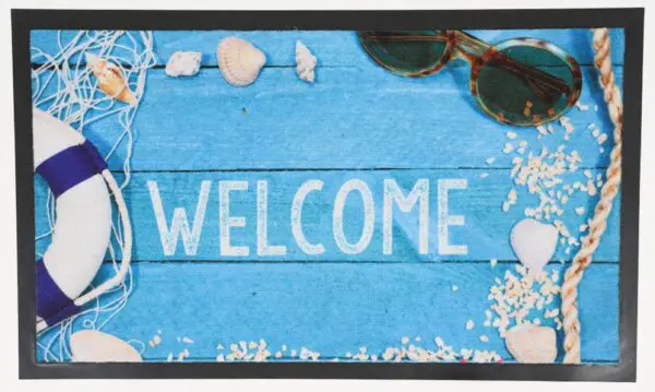 Deurmat Welcome maritiem