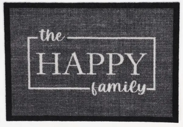 Deurmat The happy family