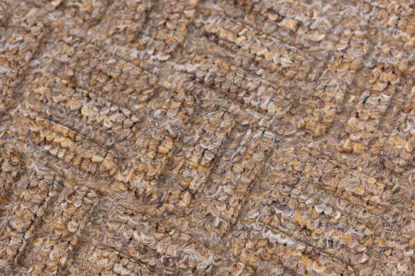 Schrapende naaldvilt deurmat vierkanten beige - Afbeelding 5