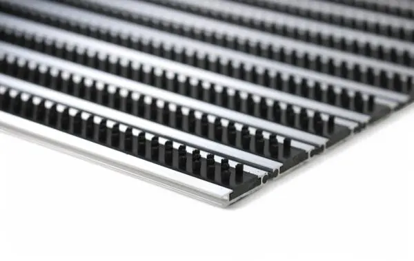 Borstelmat zwart/aluminium - Afbeelding 4