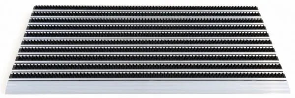 Borstelmat zwart/aluminium - Afbeelding 5