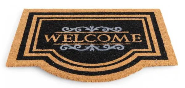 Ecologische kokosmat met Welcome, speciale vorm - Afbeelding 2