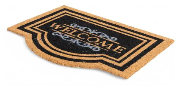 Ecologische kokosmat met Welcome, speciale vorm - Afbeelding 3