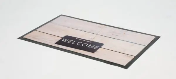 Deurmat Welcome hout - Afbeelding 3