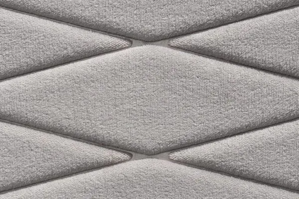 Badmat memoryfoam grijs ruitdessin - Afbeelding 2