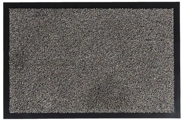 Droogloopmat katoen/polyester graniet