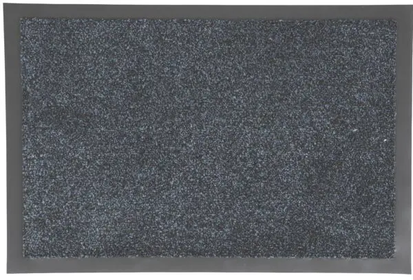 Droogloopmat microfiber blauw
