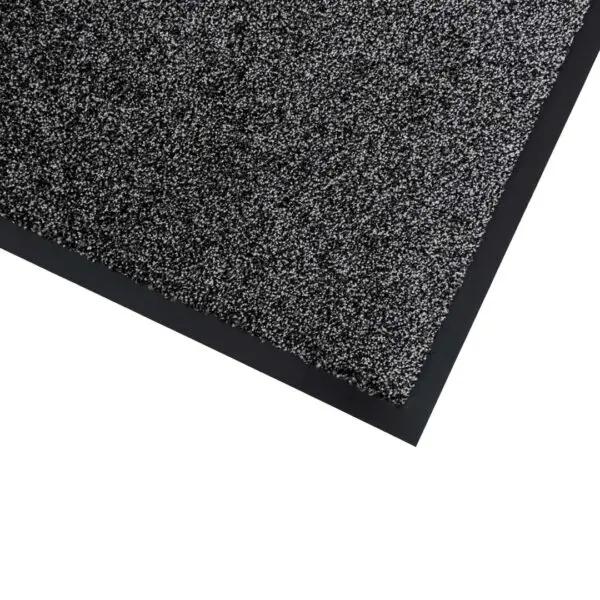 Ecologische en professionele schoonloopmat gemêleerd zwart, grijs, beige - Afbeelding 4