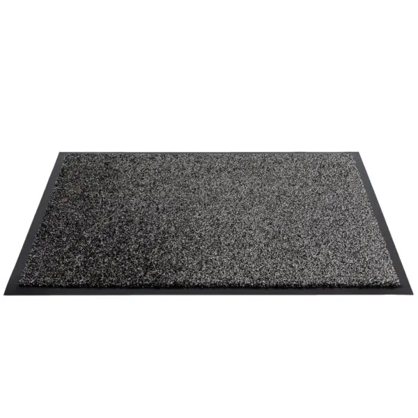 Ecologische en professionele schoonloopmat gemêleerd zwart, grijs, beige - Afbeelding 2