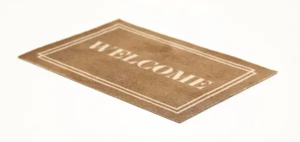 Deurmat Welcome bruin - Afbeelding 3