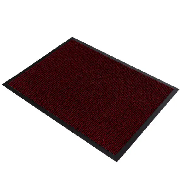 Droogloopmat rood/zwart - Afbeelding 3