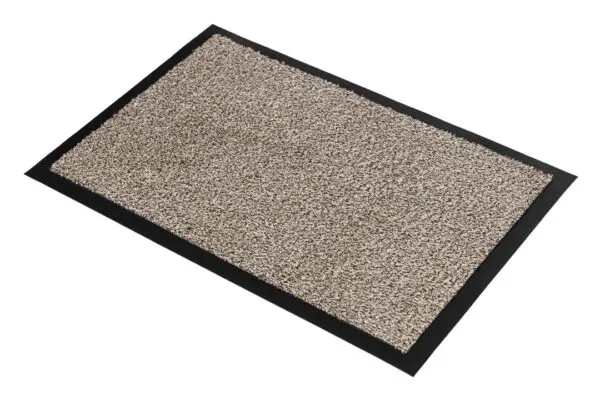 Droogloopmat katoen/polyester beige - Afbeelding 3