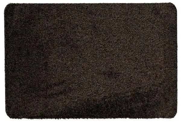Schoonloopmat polyester, bruin