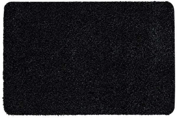 Schoonloopmat antraciet polyester