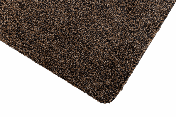Schoonloopmat taupe polyester - Afbeelding 4