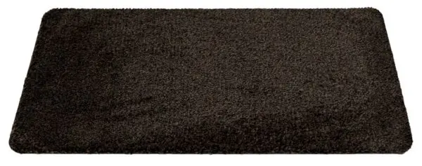 Schoonloopmat polyester, bruin - Afbeelding 2
