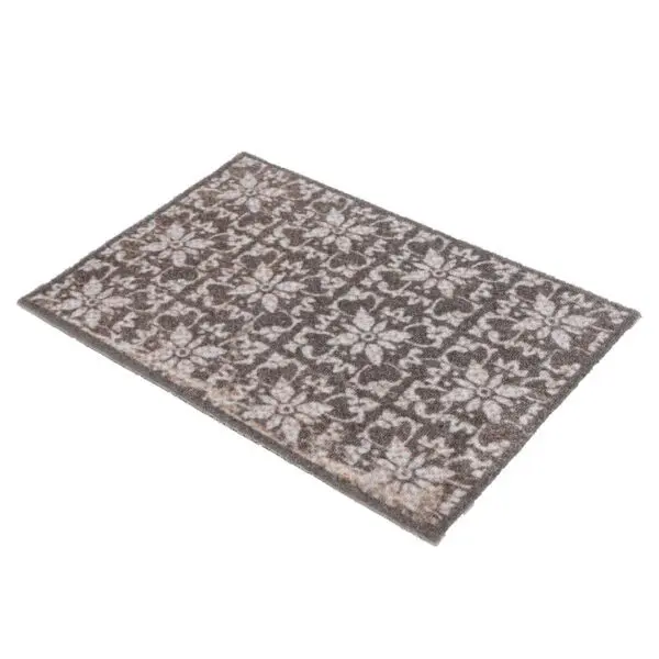 Wasbare deurmat, tegels beige - Afbeelding 3