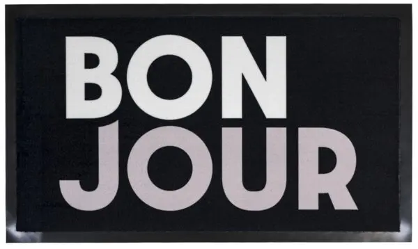 Deurmat Bonjour