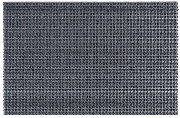 Tapis gazon gris, grattant