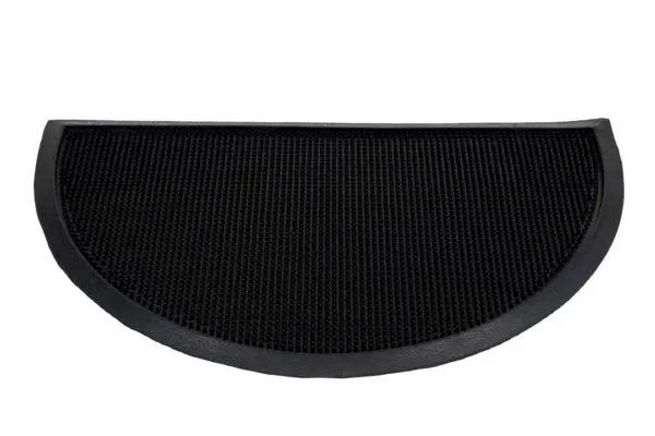 Tapis en caoutchouc à picots grattants, demi-lune – Image 2
