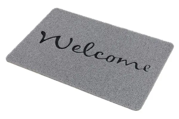 Spaghettimat met reliëfprint Welcome - Afbeelding 3