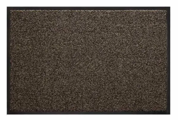 Professionele droogloopmat taupe op maat