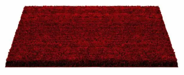 Kokosmat rood op maat 17mm - Afbeelding 2