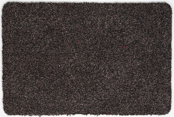 Droogloopmat microfiber taupe, zonder boord