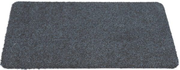Droogloopmat microfiber blauw, zonder boord - Afbeelding 2