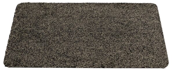 Droogloopmat kleur graniet katoen/polyester - Afbeelding 2