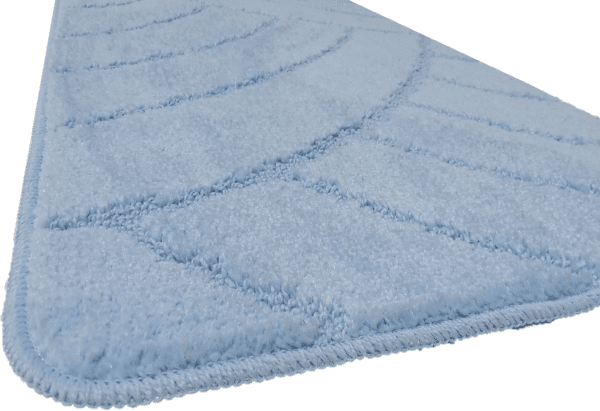 Badmat set klassiek blauw - Afbeelding 2