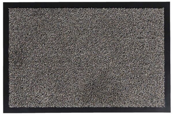 Droogloopmat katoen/polyester graniet