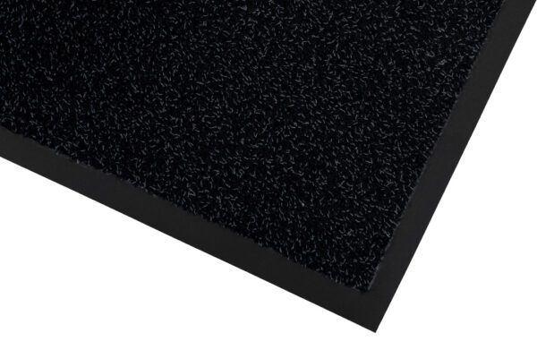 Droogloopmat katoen/polyester zwart - Afbeelding 4