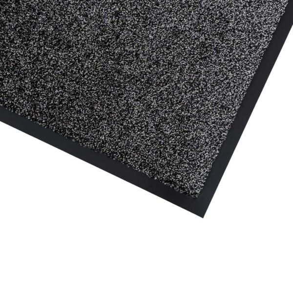 Ecologische en professionele schoonloopmat gemêleerd zwart, grijs, beige - Afbeelding 4