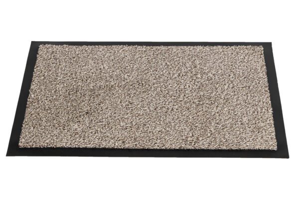 Droogloopmat katoen/polyester beige - Afbeelding 2