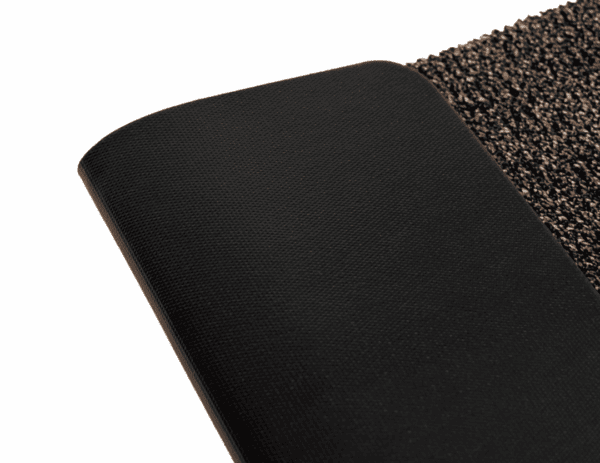 Schoonloopmat taupe polyester - Afbeelding 5