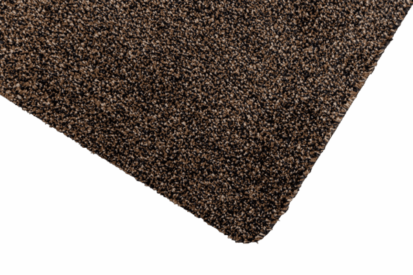 Schoonloopmat taupe polyester - Afbeelding 4