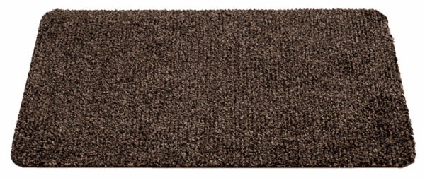 Schoonloopmat taupe polyester - Afbeelding 2