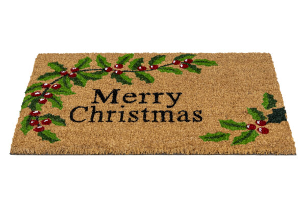 Kerstmat kokos Merry Christmas - Afbeelding 2